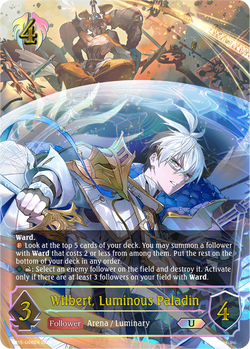 Wilbert, Luminous Paladin (U) - BP15-U06EN