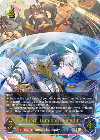 Wilbert, Luminous Paladin (U) - BP15-U06EN