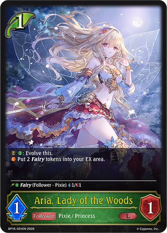 Aria, Lady of the Woods - BP16-001EN