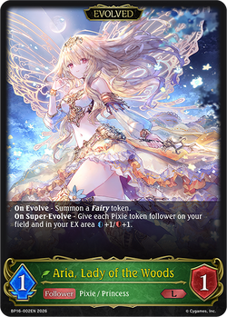 Aria, Lady of the Woods (Evolved) - BP16-002EN