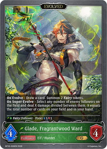 Glade, Fragrantwood Ward (Evolved) - BP16-006EN