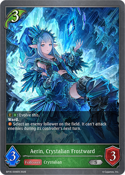 Aerin, Crystalian Frostward - BP16-009EN