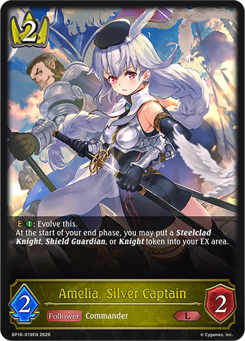 Amelia, Silver Captain - BP16-019EN