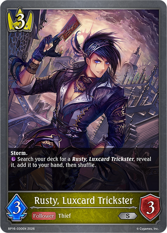 Rusty, Luxcard Trickster - BP16-030EN