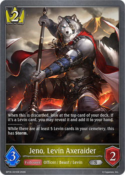 Jeno, Levin Axeraider - BP16-031EN