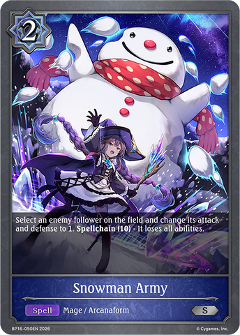 Snowman Army - BP16-050EN