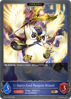 Starry-Eyed Penguin Wizard (Evolved) - BP16-052EN