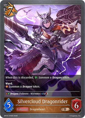 Silvercloud Dragonrider - BP16-074EN