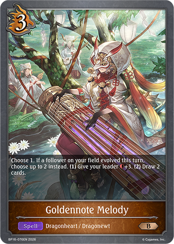 Goldennote Melody - BP16-076EN