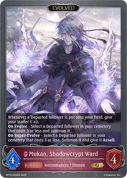 Mukan, Shadowcrypt Ward (Evolved) - BP16-082EN
