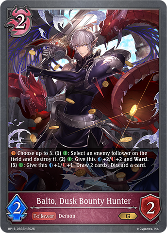Balto, Dusk Bounty Hunter - BP16-083EN