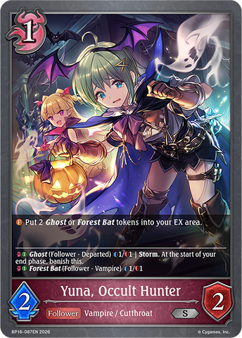Yuna, Occult Hunter - BP16-087EN