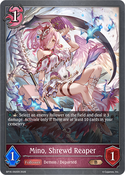 Mino, Shrewd Reaper - BP16-092EN