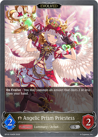 Angelic Prism Priestess (Evolved) - BP16-104EN