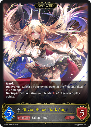 Olivia, Heroic Dark Angel (Evolved) - BP16-114EN