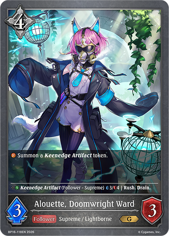 Alouette, Doomwright Ward - BP16-118EN