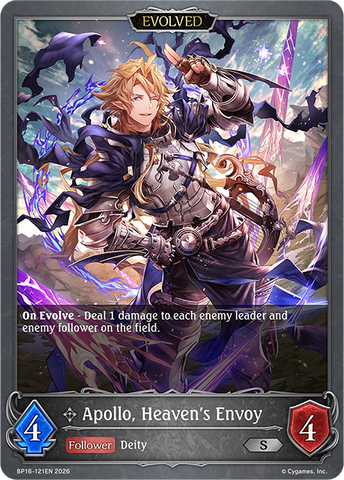 Apollo, Heaven's Envoy (Evolved) - BP16-121EN