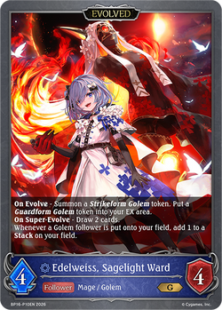 Edelweiss, Sagelight Ward (Evolved) (P) - BP16-P10EN