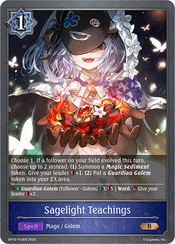 Sagelight Teachings (P) - BP16-P12EN