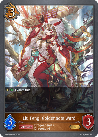 Liu Feng, Goldennote Ward (P) - BP16-P13EN
