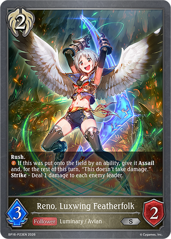 Reno, Luxwing Featherfolk (P) - BP16-P23EN