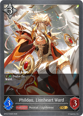Phildau, Lionheart Ward (P) - BP16-P25EN