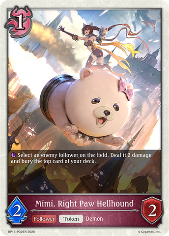 Mimi, Right Paw Hellhound (P) - BP16-P30EN