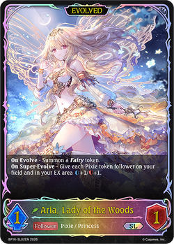 Aria, Lady of the Woods (Evolved) (SL) - BP16-SL02EN