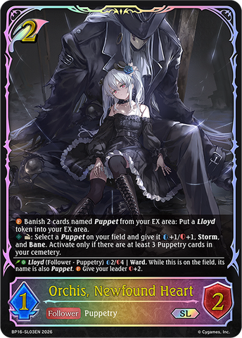 Orchis, Newfound Heart (SL) - BP16-SL03EN