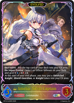 Amelia, Silver Captain (Evolved) (SL) - BP16-SL06EN