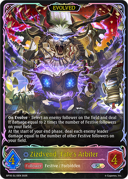 Zizdvend, Fate's Arbiter (Evolved) (SL) - BP16-SL13EN