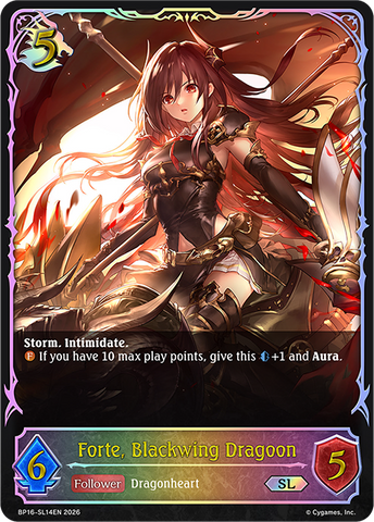 Forte, Blackwing Dragoon (SL) - BP16-SL14EN