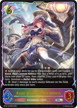 Rana, Dual Cannon Abbess (SL) - BP16-SL26EN