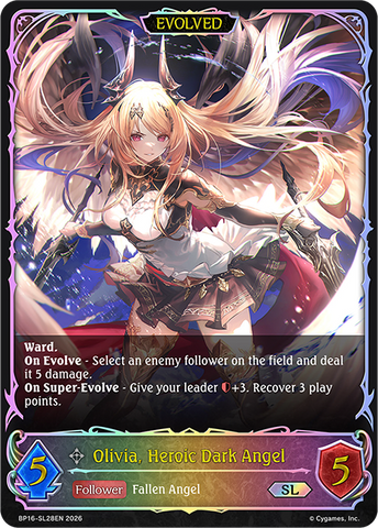 Olivia, Heroic Dark Angel (Evolved) (SL) - BP16-SL28EN