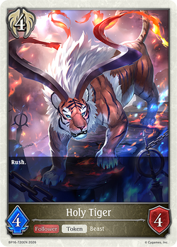 Holy Tiger - BP16-T20EN