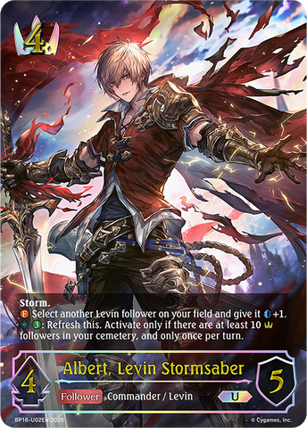 Albert, Levin Stormsaber (U) - BP16-U02EN