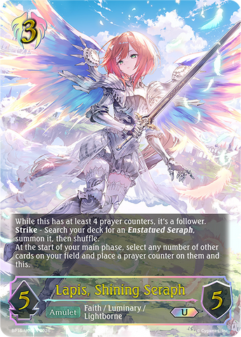 Lapis, Shining Seraph (U) - BP16-U06EN