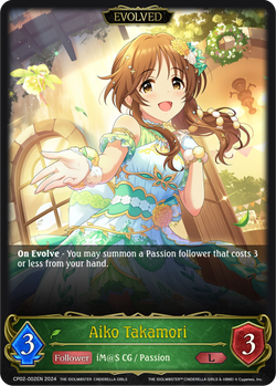 Aiko Takamori (Evolved) - CP02-002EN