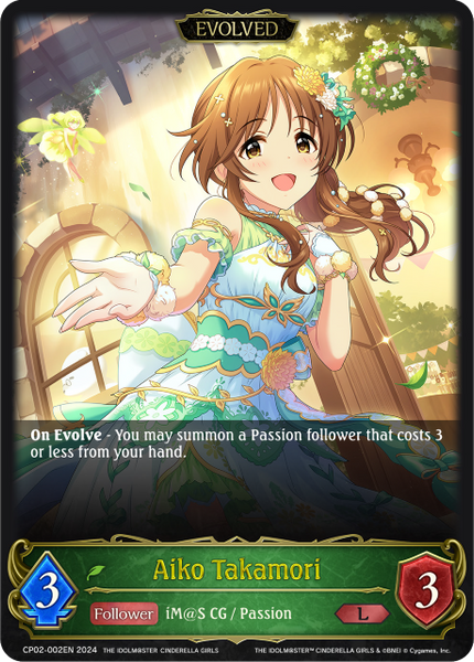 Aiko Takamori (Evolved) - CP02-002EN