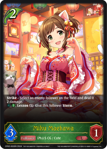 Miku Maekawa - CP02-003EN