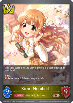 Kirari Moroboshi - CP02-031EN