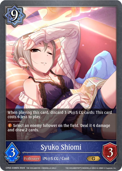 Syuko Shiomi - CP02-038EN