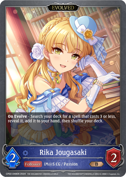 Rika Jougasaki (Evolved) - CP02-048EN
