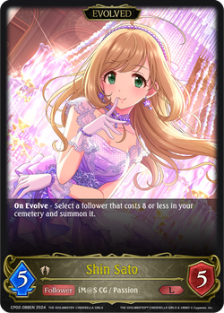 Shin Sato (Evolved) - CP02-088EN