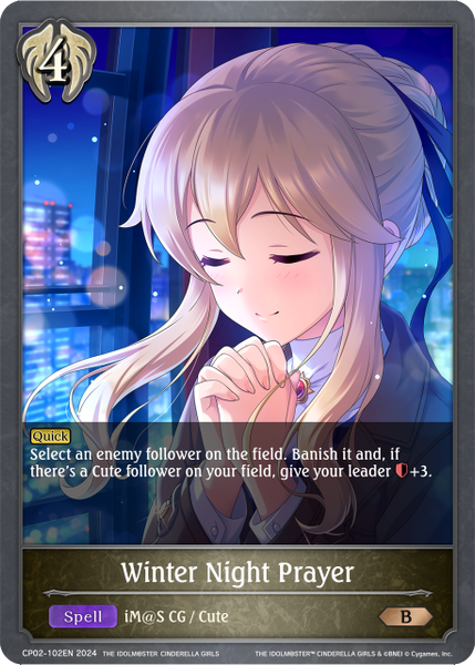 Winter Night Prayer - CP02-102EN