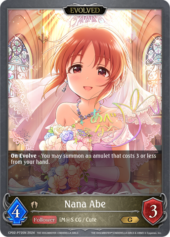 Nana Abe (Evolved) (P) - CP02-P72EN