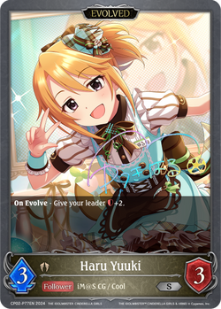Haru Yuuki (Evolved) (P) - CP02-P77EN