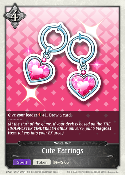 Cute Earrings - CP02-T01EN