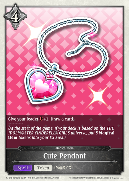 Cute Pendant - CP02-T02EN