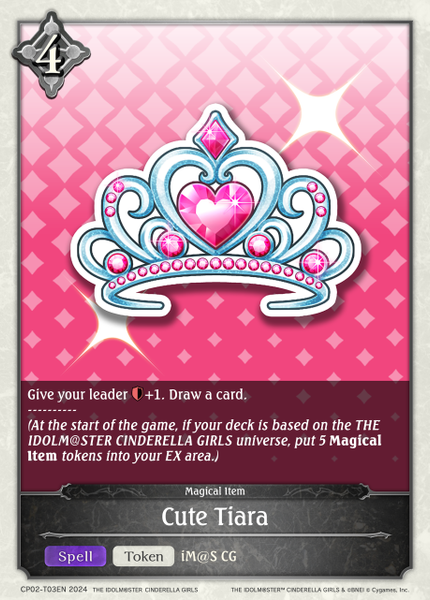 Cute Tiara - CP02-T03EN